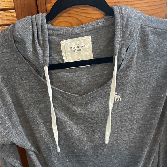 Abercrombie & Fitch Tops - Abercrombie & Fitch Charcoal Women's Hoodie